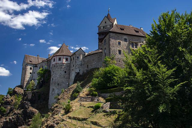 hrad Loket nad Ohří